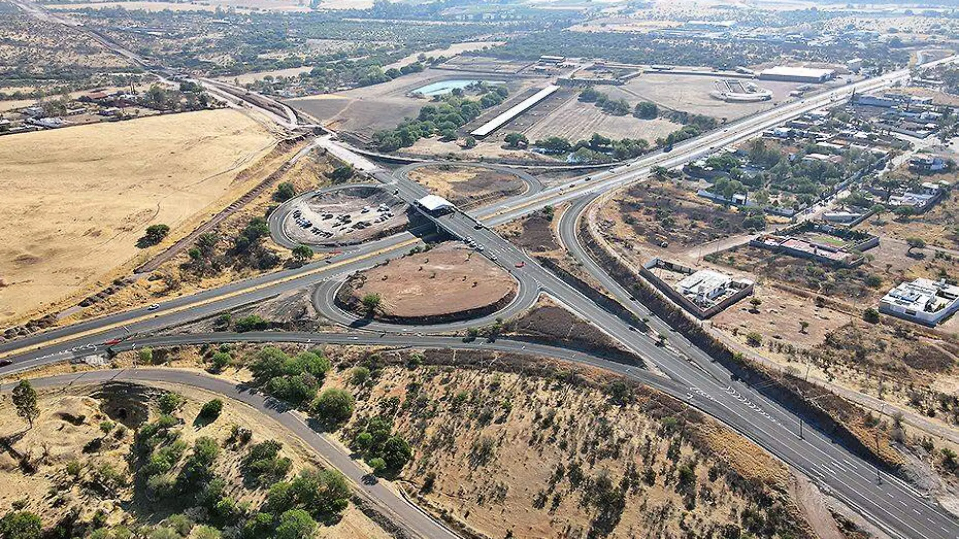 aerea del libramiento carretero